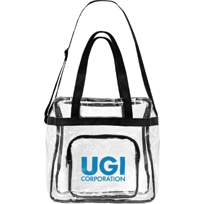 Custom The Everything Clear Vinyl Tote Bag with Logo B705