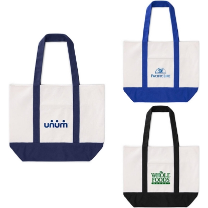 Custom Large TJ Canvas Tote Bag with Logo B709
