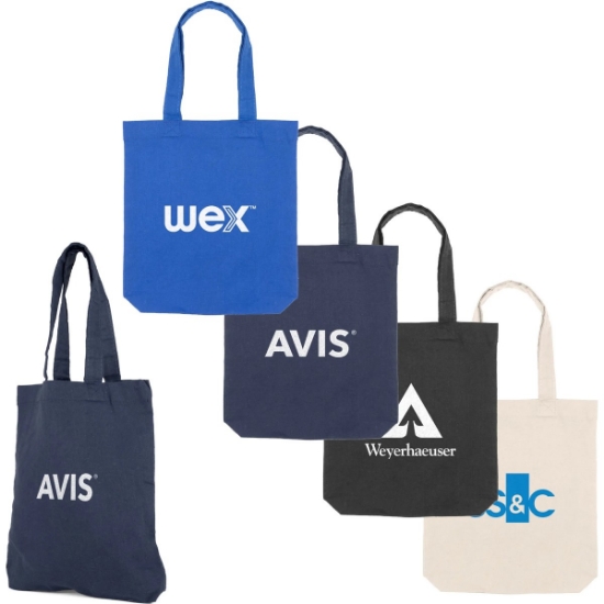 Custom MiniCarry Cotton Tote with Logo B735
