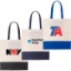 Custom Recycled DuoTone Shopper Tote with Logo B741