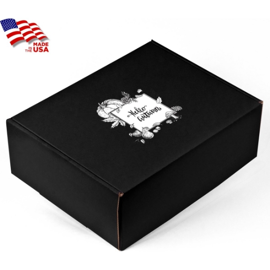 Custom Screen Printed Corrugated Box Large 11x9x4 For Mailers, Gift with Logo GL2014-06
