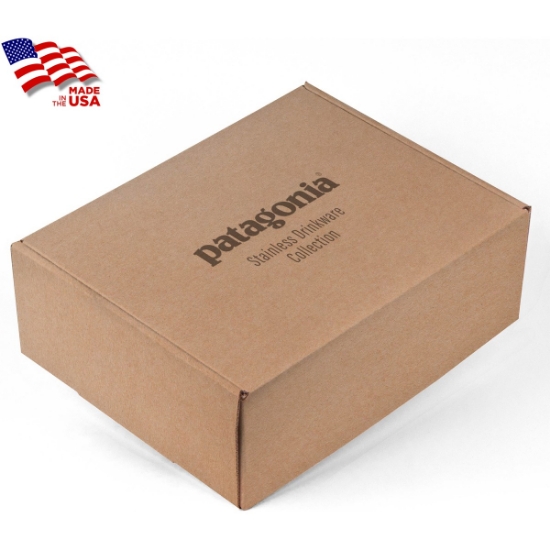 Custom Screen Printed Corrugated Box Large 11x9x4 For Mailers, with Logo GL2015-18