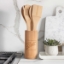 Custom 5-Piece Bamboo Kitchen Utensil Set with Logo H158