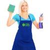 Promotional Non-Woven 2.8oz Bib Apron Blue H230
