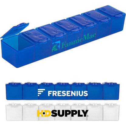 Custom 7-Day Pill Case Organizer with Logo H404