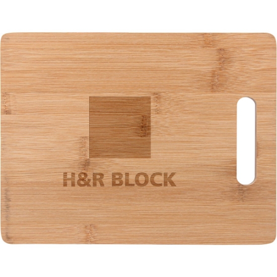 Custom The Ingham Large Bamboo Cutting Board with Logo H465