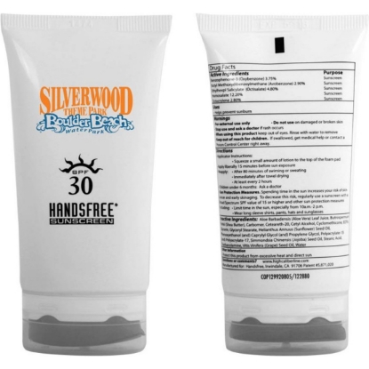 Custom HandsFree SPF 30 Sunscreen with Logo H601