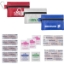 Custom 14pc First Aid Kit in Soft Zipper Pouch with Carabiner with Logo H678