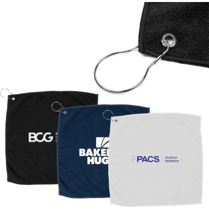 Custom EcoSwing Microfiber Golf Towel with Logo H758
