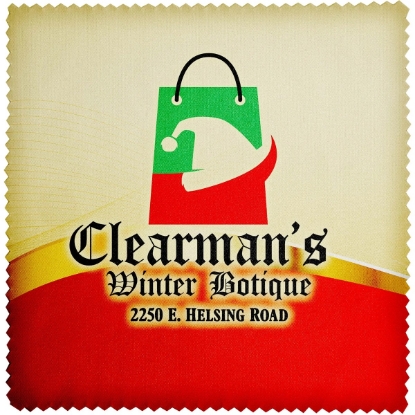 Custom 5x5 Microfiber Cloth Towel - 200GSM - Sublimation with Logo H761S