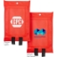 Custom Fiberglass Emergency Fire Blanket with Logo H820