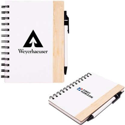 Custom EcoJot Milk Carton Journal Book with Pen with Logo JT140