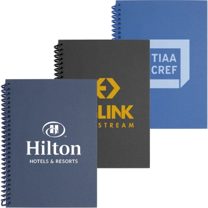 Custom SpiralNote 5x7 Lined Journal with Logo JT146