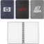 Custom CrinkleNote A5 Spiral Notebook with Logo JT151