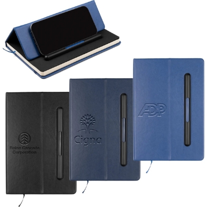 Custom EcoHyde A5 Journal with Pen with Logo JT152