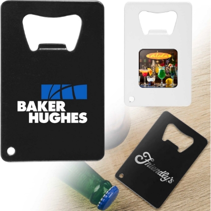 Custom Credit Card Bottle Opener with Logo K278