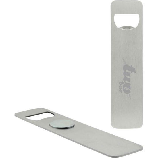 Custom Magnetic Stainless Steel Bottle Opener with Logo K289
