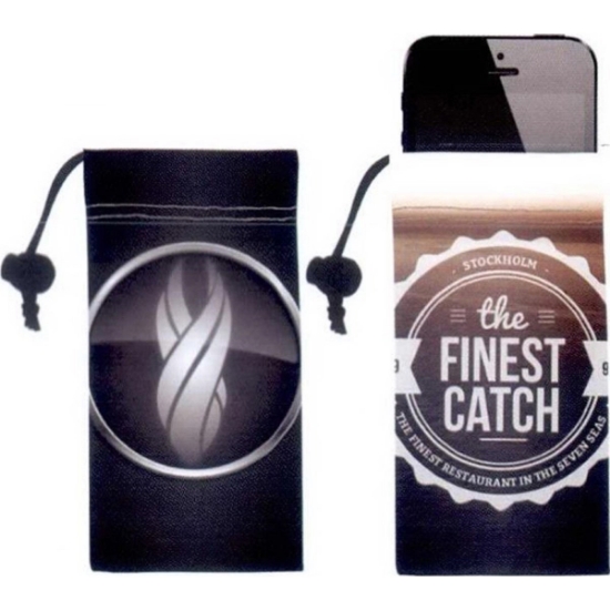 Custom Microfiber Camera/Cell Phone Pouch with Logo K825