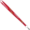 Promotional 3/4 Recycled Screen Printed Lanyard Red L101E