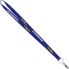 Promotional 3/4 Recycled Screen Printed Lanyard Royal Blue L101E