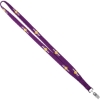 Promotional 5/8 Shoe String Lanyard Purple L103W