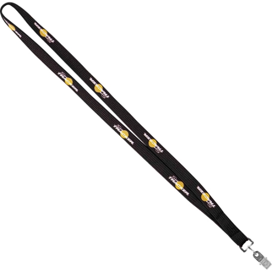 Custom 5/8 Recycled Shoe String Lanyard with Logo L103WE