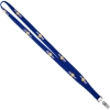 Promotional 5/8 Recycled Shoe String Lanyard Royal Blue L103WE