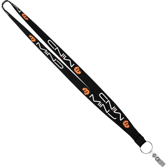 Custom 3/4 Recycled Euro Soft Lanyard with Logo L109E