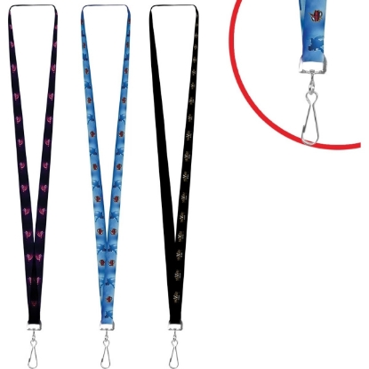 Custom 5/8 Sublimation Printing with Logo L128