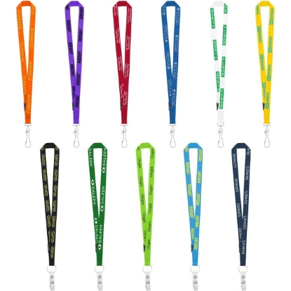 Custom 3/4 Original Fast Track Lanyard with Logo L151