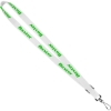 Custom 3/4 Original Fast Track Lanyard with Black Attachment with Logo L157