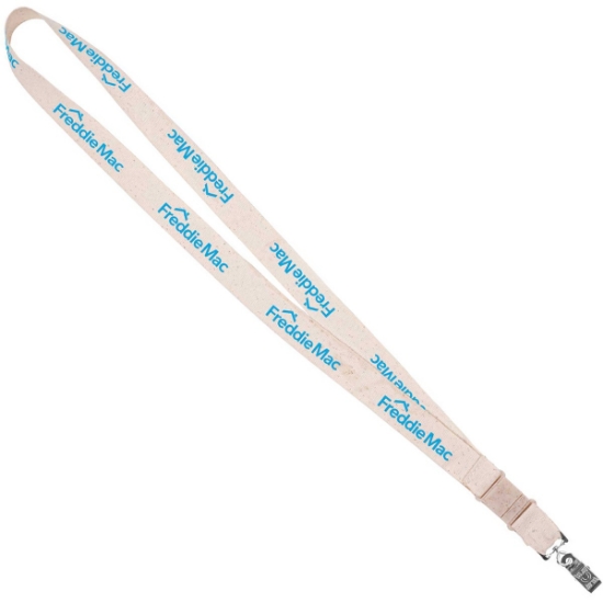 Custom 3/4 Cotton Fast Track Lanyard with Logo L161