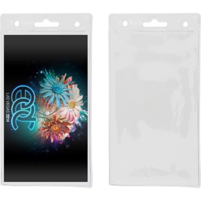 Custom Blank Clear ID/Badge Holder 4.25Wx8H with Logo L508