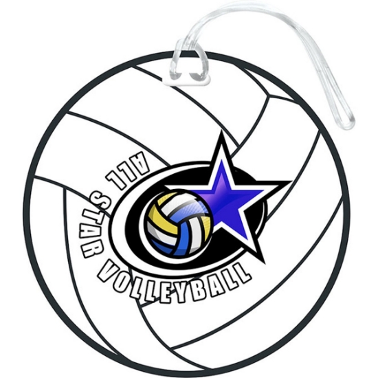 Custom Custom Round Luggage Tag with Logo L807