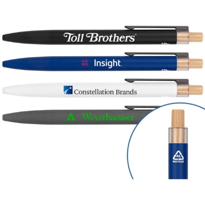 Custom Empire Recycled Aluminum Pen with Logo P707
