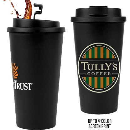 Custom 17oz. Recycled Coffee Grounds Eco-Friendly Mug with Logo S107
