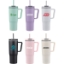 Custom 30oz. Double Wall Mug with Handle and Straw with Logo S300-LD