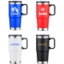 Custom 24oz Double Wall SS / PP Mug with Clear Closure Lid and Hand with Logo S304-LD