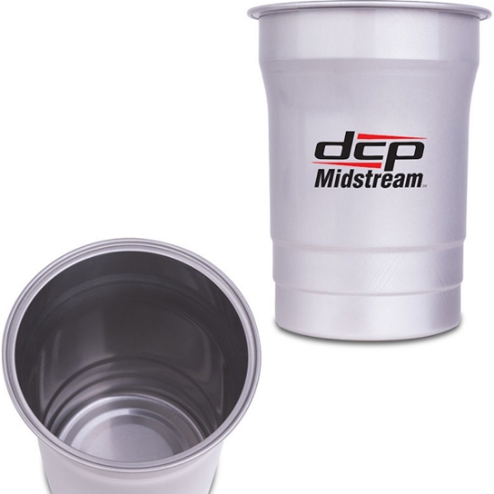 Custom Recycled Aluminum Stadium Party Cup 21oz. with Logo S700