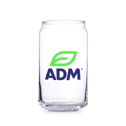 Custom 16oz. Glass Can Tumbler with Logo S801