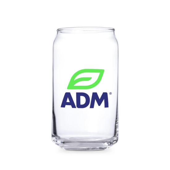 Custom 16oz. Glass Can Tumbler with Logo S801