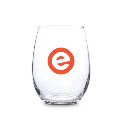 Custom 15oz. Stemless Wine Glass with Logo S802