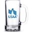 Custom 16oz. Glass Beer Tankard with Logo S804