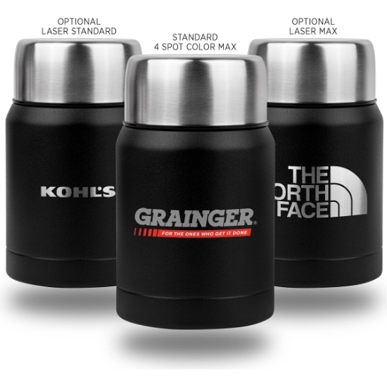 Custom Vacuum-Insulated, Stainless Steel Thermos with Logo S965