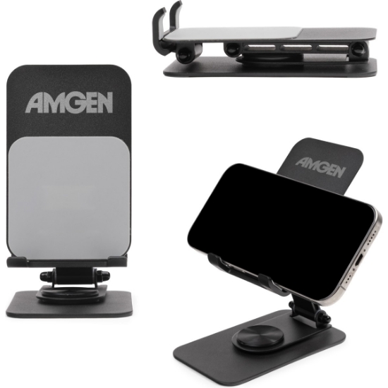 Custom MagBase Rotating Phone Stand with Logo T165