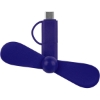 Promotional Mini USB Cellphone Fan Navy Blue T202B