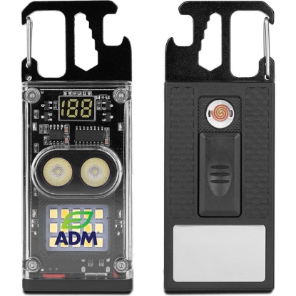 Custom LumaWrench Flashlight & Windproof Lighter with Logo T215