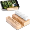 Custom Bamboo Stand & Keypad Stress Reliever with Logo T502