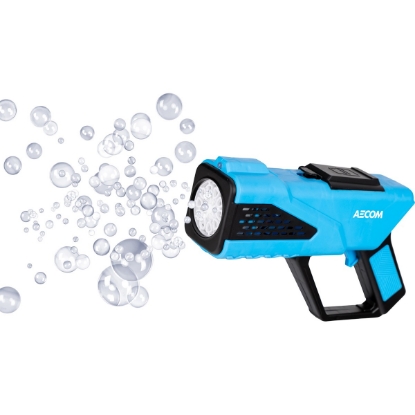 Custom Auto Battery-Operated Bubble Gun with Logo T526