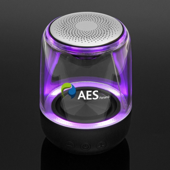 Custom 3-Watt Light-Up Bluetooth Speaker with Logo T612
